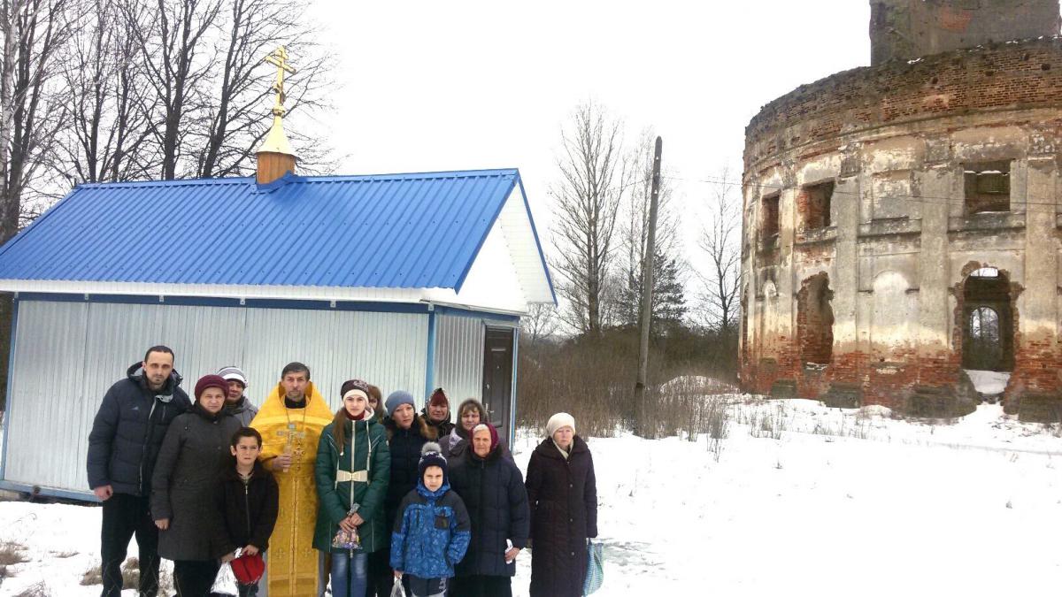 Возобновлена Литургия в селе Черепово