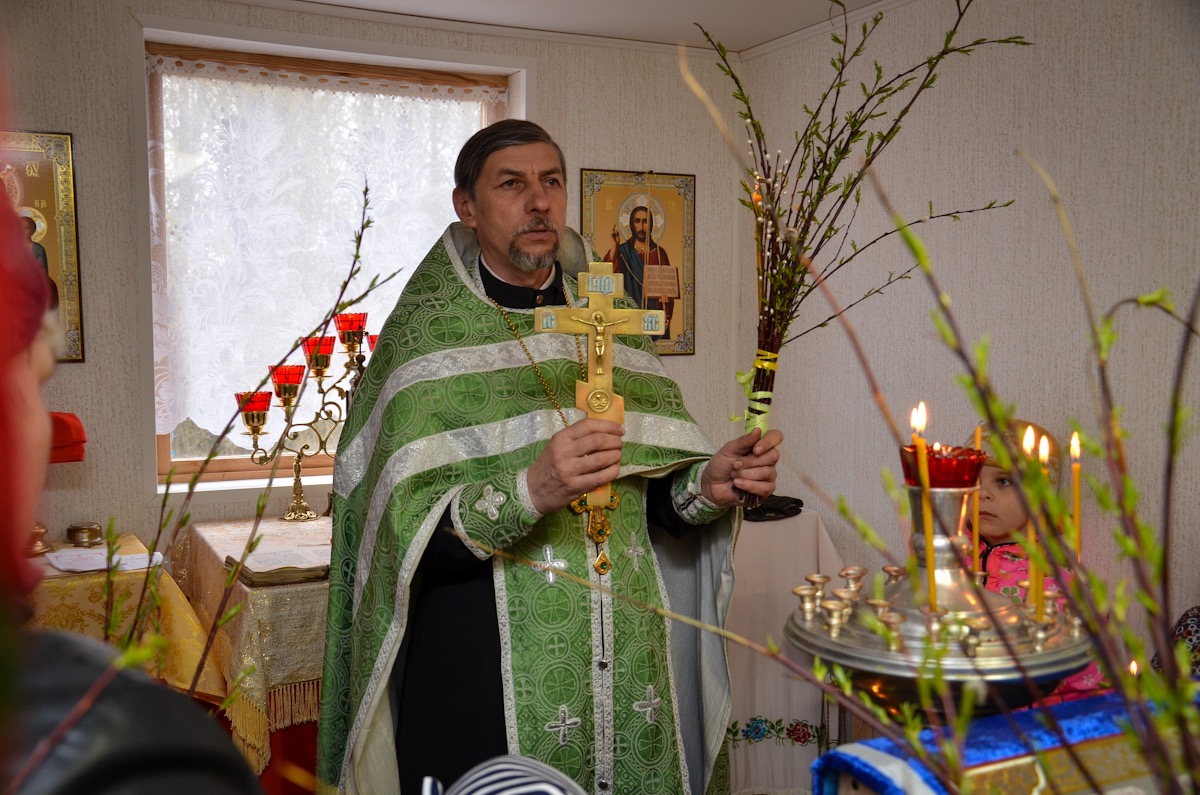Вербное воскресенье в Черепово